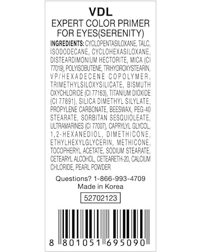 VDL Expert Color Eye Primer - Serenity Satin Finish