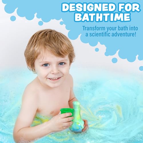 Tub Works Kids Bath Bomb Potion 6-Pack | Nontoxic Fun Science Bath Toys