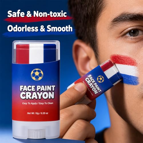 Patriotic Face Paint Stick - Red, White & Blue for 4th of July