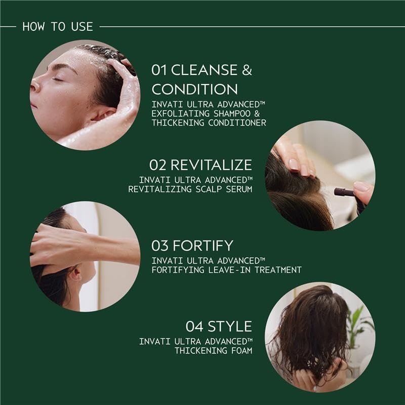 Aveda Invati Ultra Advanced Leave-In Treatment 0.85 Fl Oz - Reduces Hair Loss & Strengthens Thinning Hair