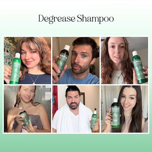 Clarifying Shampoo for Oily Hair with Rosemary & Jojoba Oil - 8 Oz