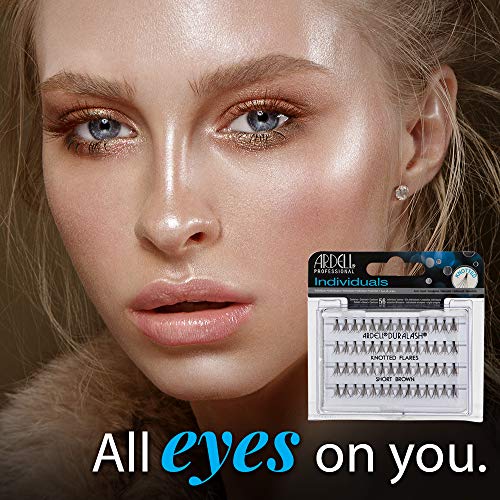 Ardell Knotted Short Brown Lash Clusters - Natural Volume, 4 Pack