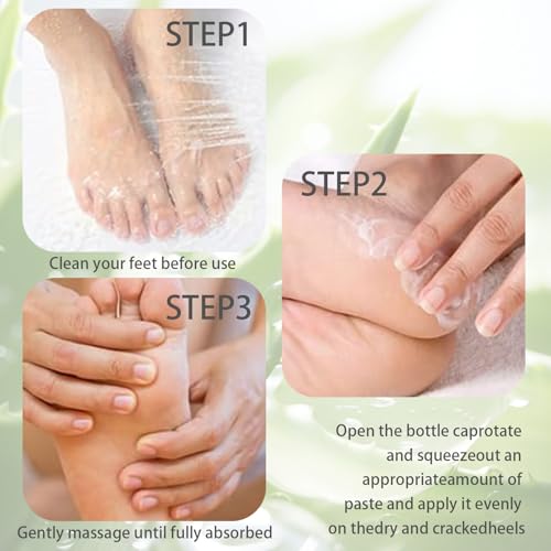 Moisturizing Foot Lotion Stick for Cracked Heels & Dry Skin