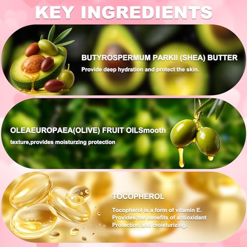 Yabacado Summer Lip Balm Butter Set - 4pcs for Hydration & Care