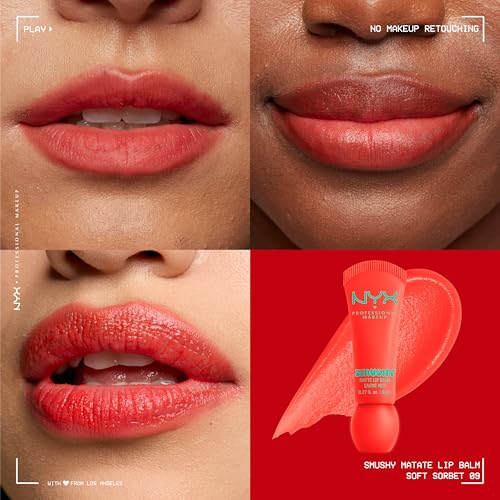 NYX PROFESSIONAL MAKEUP Smushy Matte Lip Balm, Tinted Moisturizer
