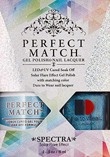 LECHAT Perfect Match Gel Polish - Supernova 0.5 Fl Oz with Matching Lacquer