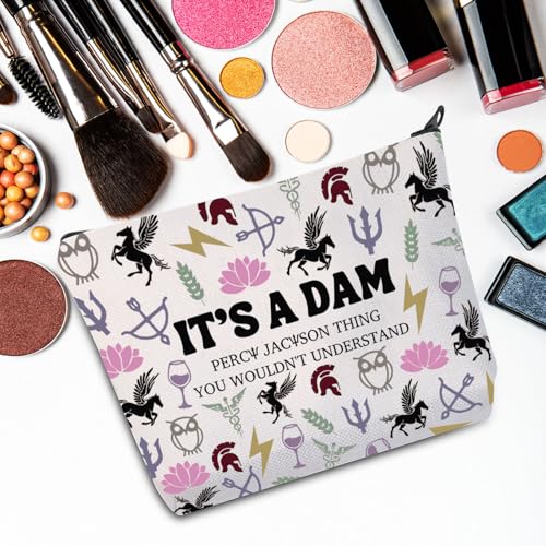 Camp Blood Makeup Bag It's a DAM - Waterproof Zipper Pouch