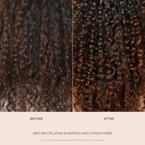VEGAMOUR GRO Revitalizing Shampoo, Support Thicker, Fuller Looking Hair, Shampoo Formulated Without Sulfates for Thinning Hair with Vegan Keratin, Natural Citrus Scent