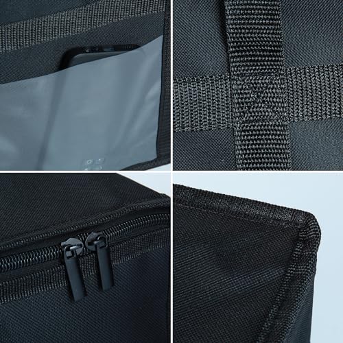 Large Foldable Cooler Bag - Durable Thermal Tote for Food Delivery & Camping