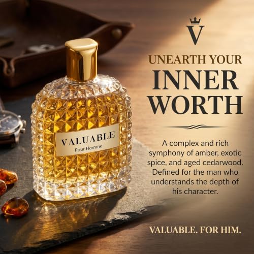 Hybrid & Company Valuable Pour Homme EDP Spray 3.4 Fl Oz - Unisex Fragrance for Day & Night