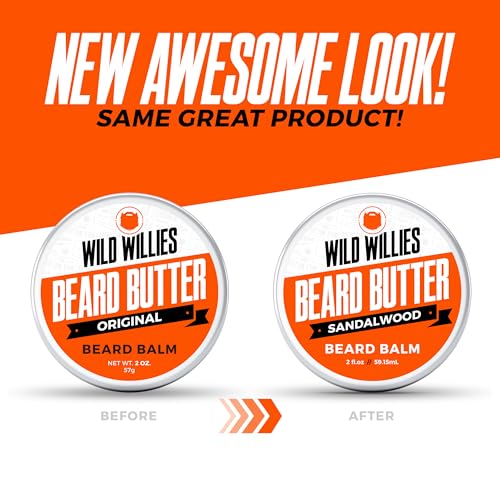 Wild Willies Beard Butter Leave-In Conditioner - Softening & Styling Balm