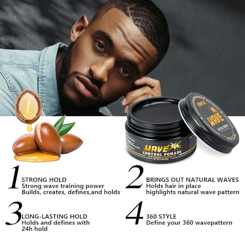 Goiple Waves Pomade & Shampoo Set for 360 Waves - 10pcs