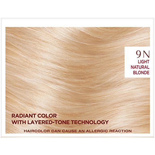 L'Oreal Paris Age Perfect Hair Color, 9N Light Natural Blonde