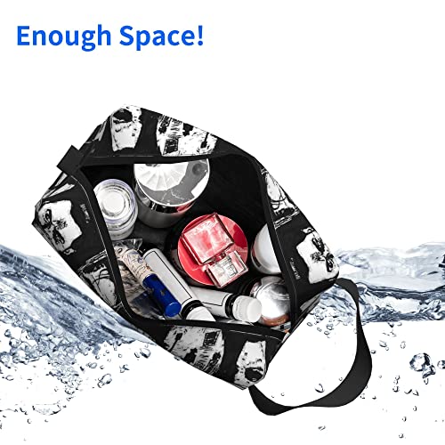 Horror Icons Makeup Pouch - Waterproof Cosmetic Bag for Travel