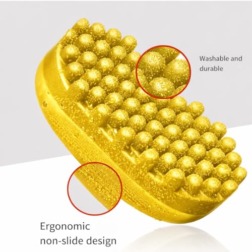 Gold Luxury Twist Styler Comb Brush for Afro & Curly Hair