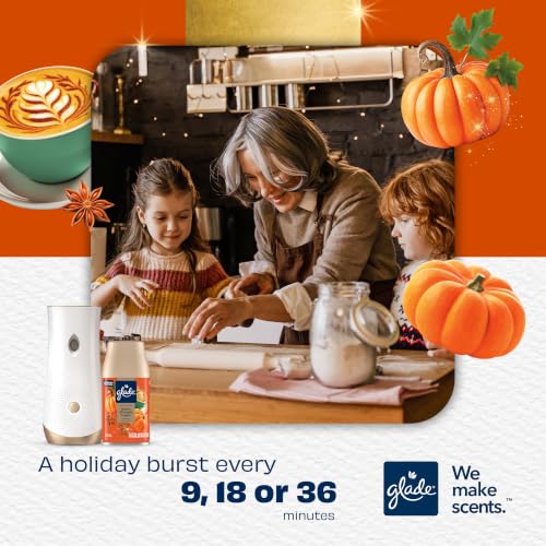 Glade Automatic Spray Refills - Golden Pumpkin & Spice, 2 Pack