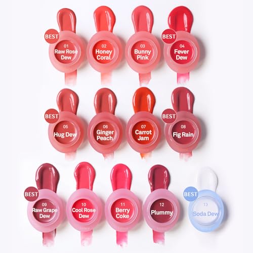 Hince Raw Glow Dewy Ball Tinted Lip Balm & Blush - Berry Coke