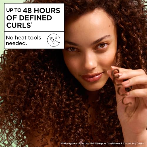 Garnier Fructis Curl Nourish Sulfate-Free Shampoo, 12.5 Fl Oz - Pack of 3