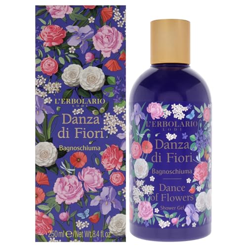 L'Erbolario Dance of Flowers Shower Gel – 8.4 oz Floral Body Wash