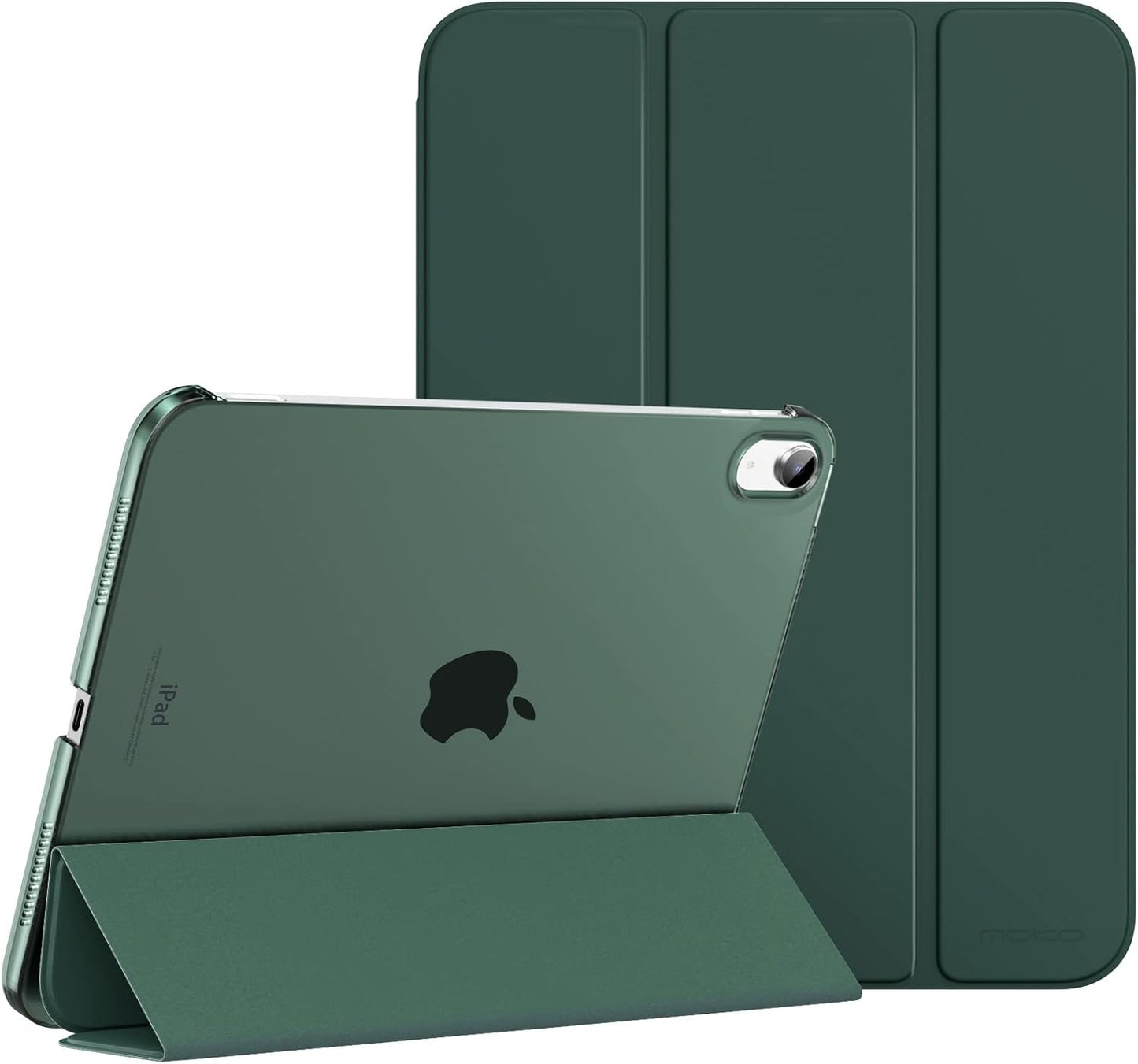 iPad 11th & 10th Generation Case - Slim Hard PC Translucent Back Cover | Navy Blue, Auto Wake/Sleep Support