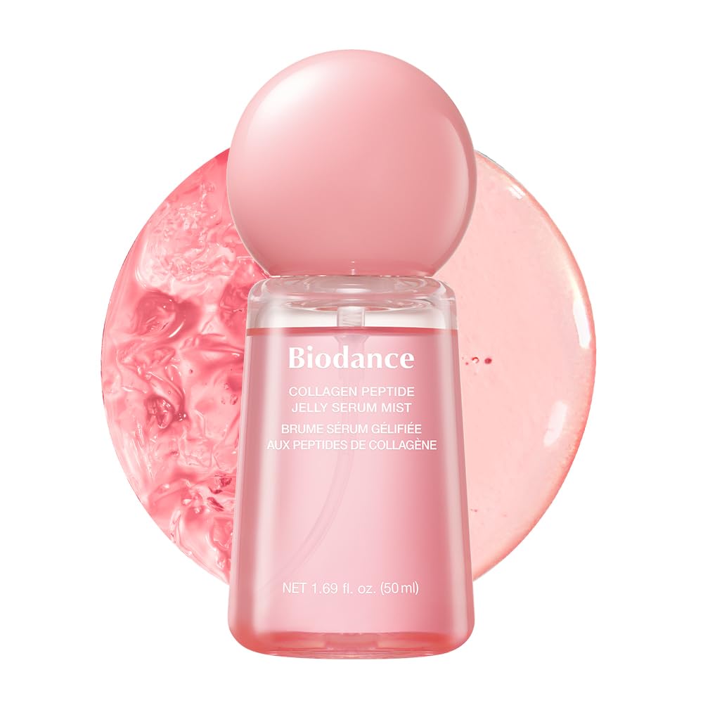 Collagen Peptides Jelly Serum Mist - Hydrating Anti-Aging Face Spray | 1.69 fl. oz | Korean Skin Care Essential