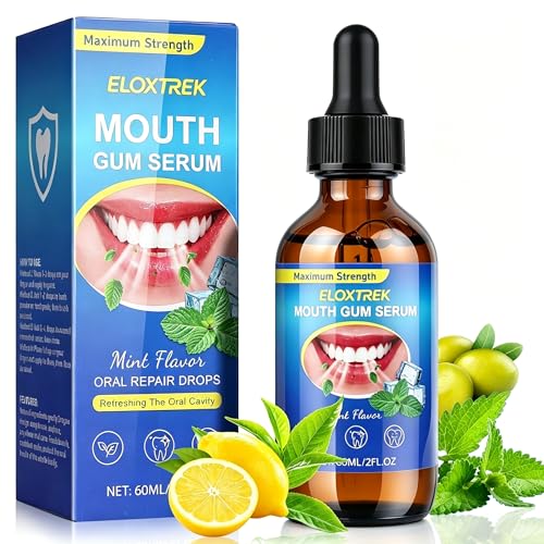 ELOXTREK Gum Restore Drops – Natural Oral Care for Receding Gums, 2 Fl Oz