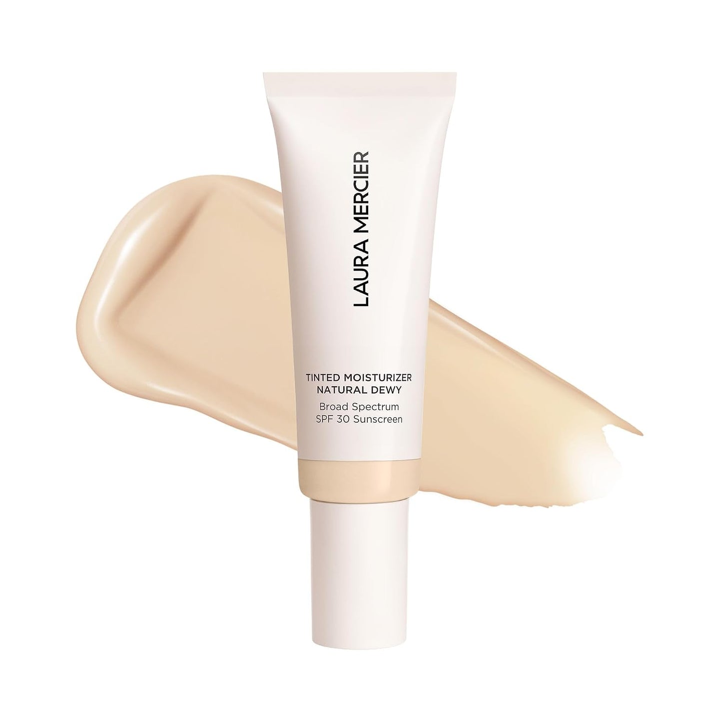 Laura Mercier Tinted Moisturizer - Natural Dewy SPF 30 | 24HR Hydration, Buildable Coverage, Sheer Finish