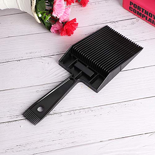 Yosoo Flat Top Comb with Leveling for Precise Hair Cutting