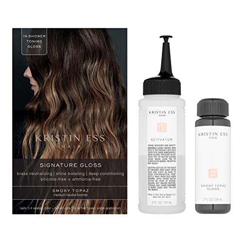 Kristin Ess Hair Gloss in Dark Smokey Blonde - 4 Week Color Treatment