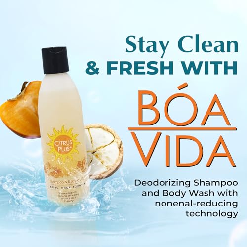 Elder Shampoo & Body Wash - Citrus & Persimmon, 8 oz