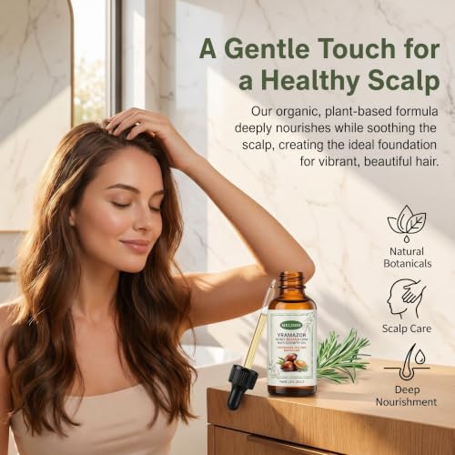 UPsyussa Organic Batana Rosemary Hair Oil 1 fl oz - Nourishing Hair & Scalp Treatment