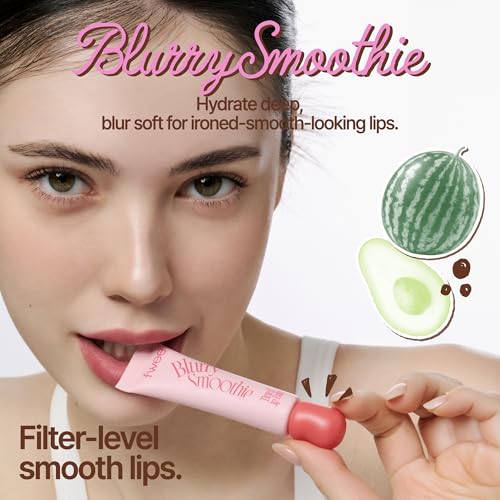 fwee Glowy Smoothie Tinted Lip Balm - Rose Boost, Hydrating, Sheer Tint, Long Lasting, 9.5g