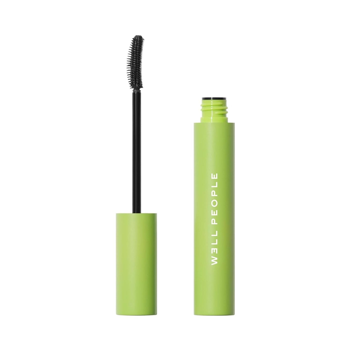Well People Curling Mascara - Weightless Formula with Olive & Jojoba Oils | Smudge-Resistant, Black