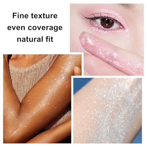 Hair and Body Glitter Spray, 1PC Glint-Rainbow Glitter Hairspray Dry Powder Makeup for Clothes, Festival Rave Loose Sparkle Powder,Holographic Ultra Fine Glitters for 4th of July Accessories