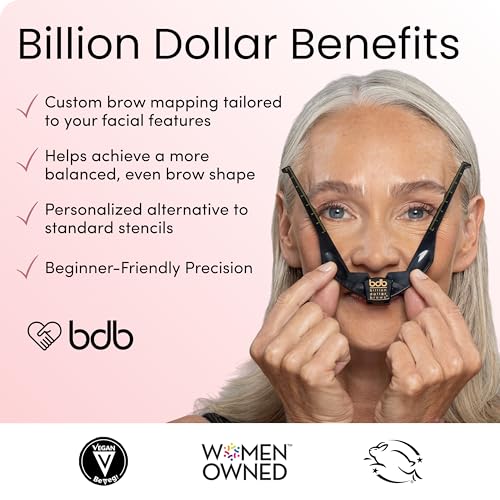 Black Billion Dollar Brows Brow Buddy Kit for Perfect Eyebrow Shaping
