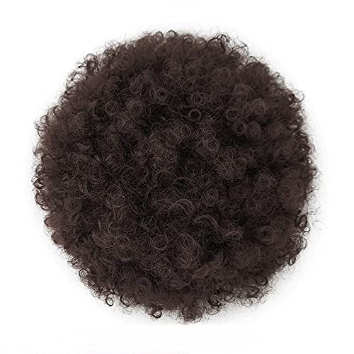 Yinmei Baibian Large Afro Puff Ponytail Extension Kinky Curly Drawstring Hair for Black Women