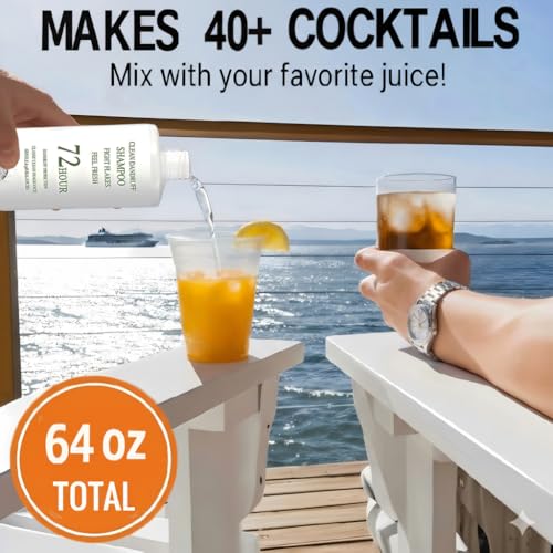 SpareCruise Leak-Proof Cruise Flask Set - 64oz Travel Beverage Containers