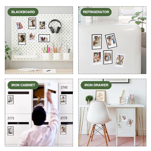 20 Pack Magnetic Picture Frames for Fujifilm Instax Mini Photos