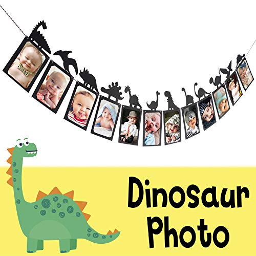 Dinosaur Birthday Banner - Personalized 1st Birthday Party Decor