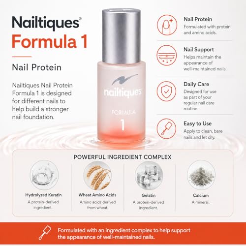 Nailtiques Formula 1 Nail Protein Treatment - 0.5 oz Strengthener