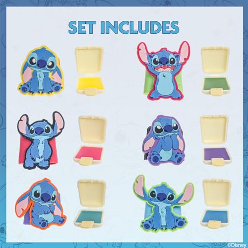 Stitch Pucker Pops Lip Gloss Set - 6 Plant-Based Glosses for Kids