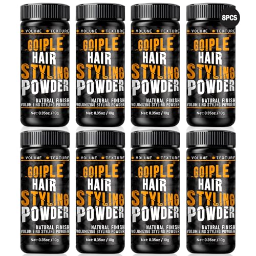 Goiple Hair Styling Powder for Men - Volumizing & Texturizing (8-Pack)