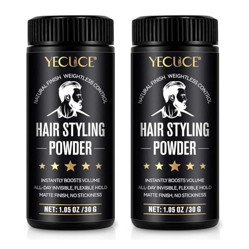 Yecuce Hair Volumizing Powder for Men - Matte Texture & Strong Hold