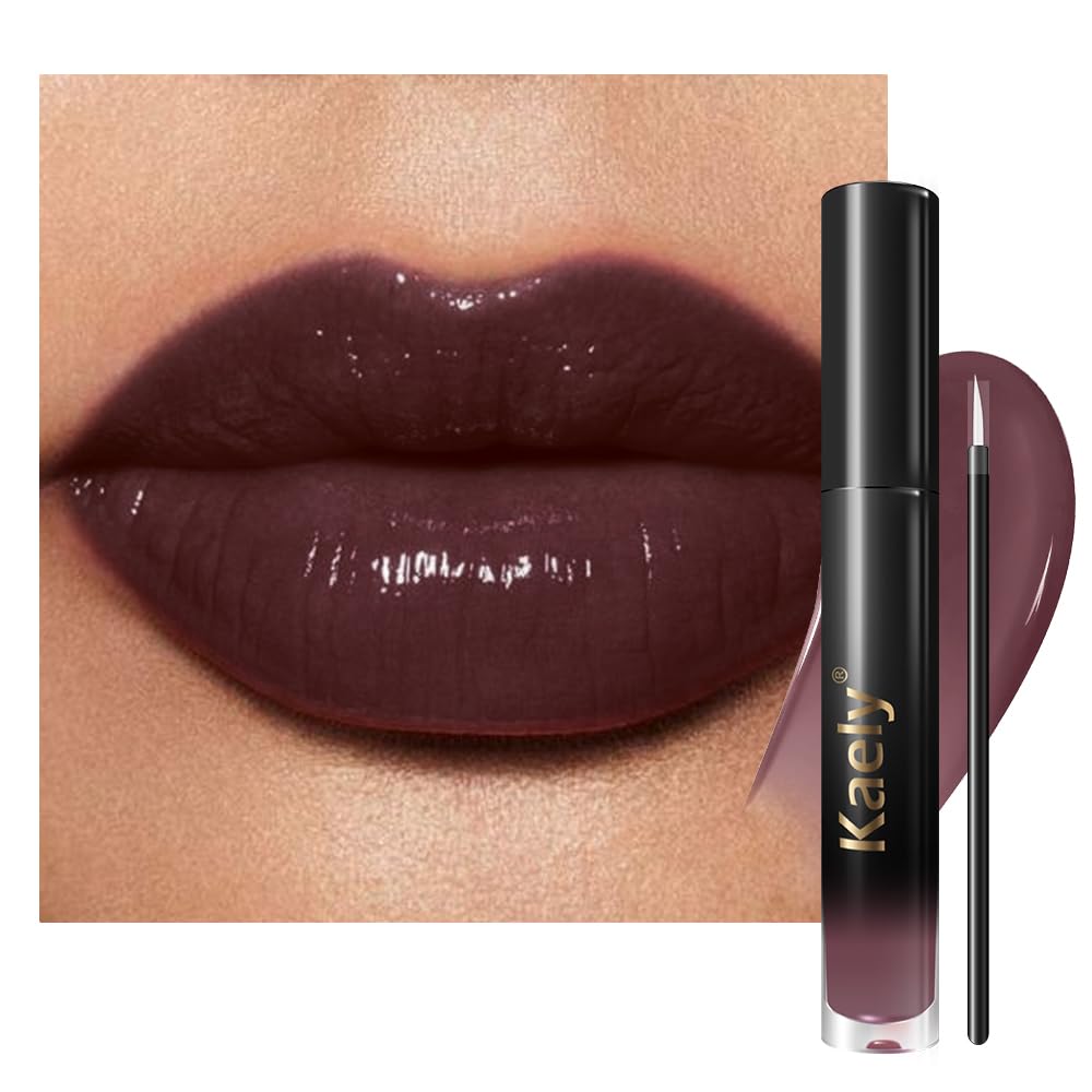 Kaely Longwear No-Budge Lipstick - Highly Pigmented Liquid Lip Color, Waterproof & Smudge-Proof | 24-Hour Wear, Vegan, 18 Nude