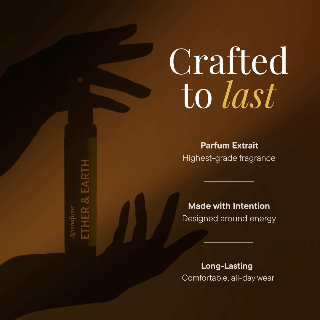 **10ml Alcohol-Free Eau de Parfum | Woody & Resinous Luxury Scent | Cardamom, Lemon & Sandalwood | Travel Size**