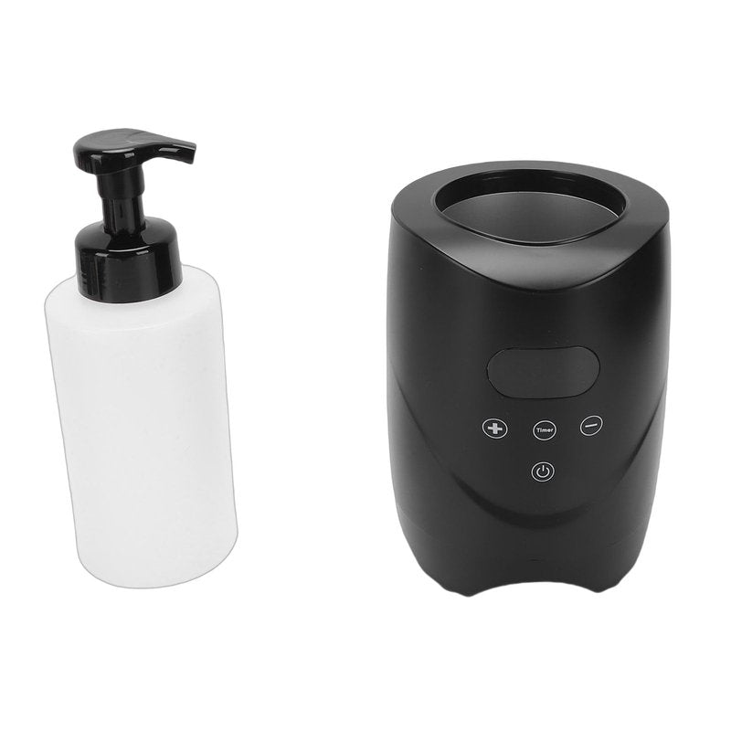 Luocute Hot Lather Machine, Professional Shaving Foam Warmer with Digital Temperature Control for Men, Salon, Barber Shop, 500ml Large Capacity, Fast Heating, 30-75C (US Plug 110V)