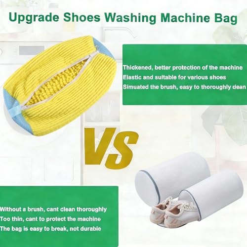 Reusable Shoes Washing Machine Bag Kit with Dryer Racks
