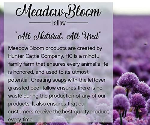 Hunter Cattle Co. Meadow Bloom Tallow Bar Soap - Rosemary & Spearmint 2 Pack