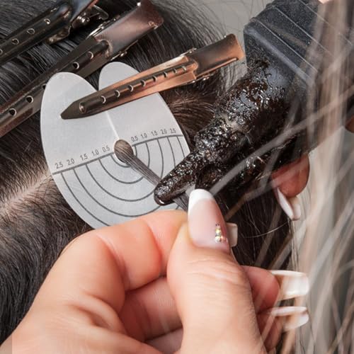 50 Pcs Heat Shield Guards for Hair Extensions Tool Kit
