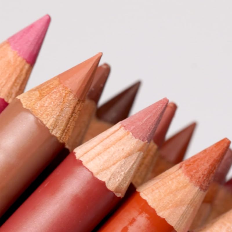 Palladio Lip Liner Pencil - Walnut, Hydrating & Long Lasting